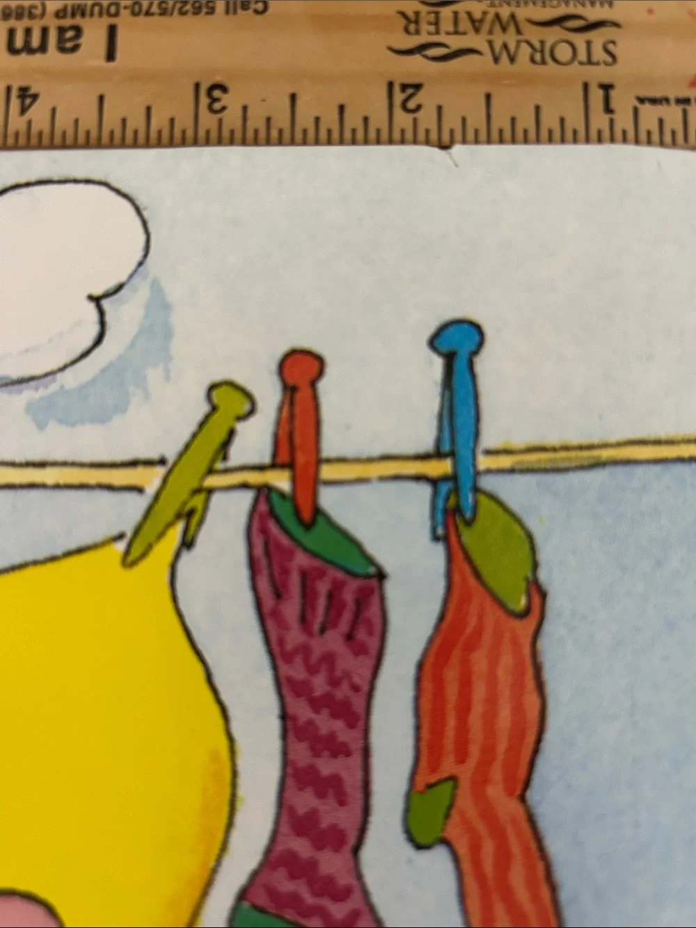 Scholastic Big Book- Mrs. McNosh Hangs Up Her Wash